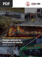 Brochure - CURSO ESPECIALIZADO PARA EL TRANSPORTE TERRESTRE PERITAJE VEHICULAR EN ACCIDENTES DE TRANSITO fi26OCT18