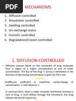 Mechanism of Drug Release From CR-SR DDS-2-28