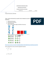 Practica de Fracciones y Decimales