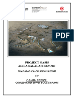 P-G-007 - COWBP01 Pump Head CAlculations
