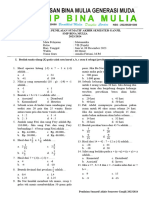 Soal Matematika PSAS Ganjil Kelas VII