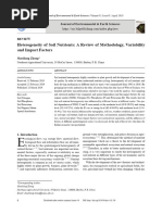 Heterogeneity of Soil Nutrients: A Review of Methodology, Variability and Impact Factors