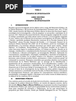 Derecho Procesal Penal Organos de Investigación