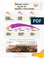 Jadwal PIKET KELAS 8A TAHUN 2022