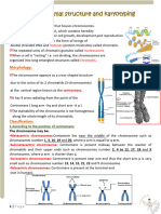 Chromosomal Structure and Karyotyping: Chromosomes