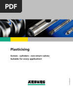 Plasticising: Screws - Cylinders - Non-Return Valves: Suitable For Every Application!