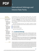 Chapter International Arbitrage and IRP