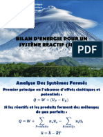 3 - Bilan D'energie D'un Système Réactif - 2