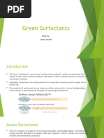 Green Surfactants