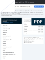 Carabayllo - San Juan de Miraflores (La A) : Horario y Mapa de La Línea 1702 de Autobús