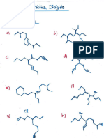 Evaluacion de Nomenclatura - Quimica Organica 1