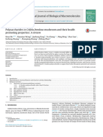 Polysaccharides in Grifola Frondosa Mushroom and Their Health Promoting Properties