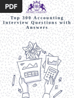 Top 300 Accounting Interview Questions