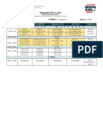 Horarios de Clases 2°VERANO A (Alumnos) - 1