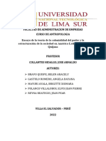 Ensayo de La Teoría de La Colonialidad Del Poder y La Estructuración de La Sociedad en América Latina