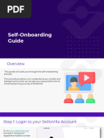 Self-Onboarding Guide