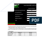 Tabla Regular SAG