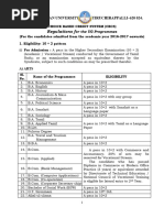 UG Regulations For 2016 17