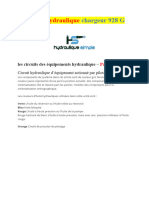 Circuit Hydraulique Chargeur 928 G