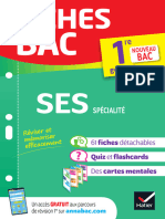 Fiches Bac SES 1re Générale (Spécialité) Nouveau Programme de Première (Etc.)