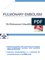 Pulmonary Embolism