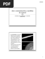 Clase de Aire y Control de La Contaminación Atmosferica