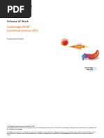 0653 Scheme of Work (For Examination From 2025)