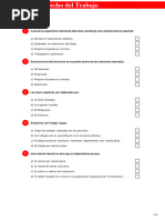 Unidad 01. - El Derecho Del Trabajo Test