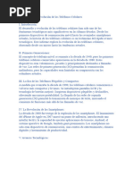 Informe Sobre La Evolución de Los Teléfonos Celulares