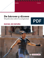 De Héroes y Dioses 50 Películas Sobre La Antigüedad Rafael de España