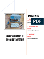 Preinforme Rectificación de La Corriente Alterna