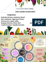 Mapa Mental NUTRICIÓN UCV SESIÓN 13