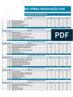 Matrizes Diagramadas Ufbra Graduação Ead 2023 - Engenharia Civil