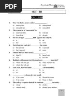 3 Entrance Model Questions 2078