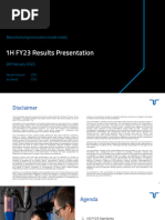 Titomic H1 23 Results Company Presentation