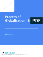 Process of Globalisation - Notes