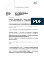 E.E.T.T Proyecto de Conservacion Liceo Baldomero Lillo PDF