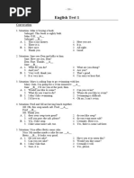 English Test