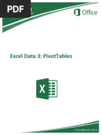 ExcelData3 PivotTables