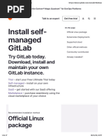 and Install GitLab GitLab