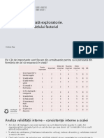 Curs Analiza Factoriala Exploratorie