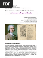 Rousseau. Síntesis Educativa