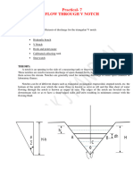 Triangular Notch