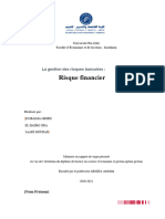 PFE-la Gestion Des Risques Bancaires - (Risque Financier)