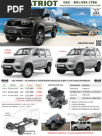 VAGONETAS UAZ PATRIOT 4x4 1685990094