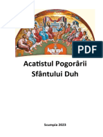 Acatistul Pogorârii Sfântului Duh