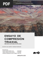 Ensayo de Compresion Triaxial.... N03