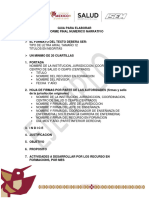 Guia para Elaborar Informe Final Numerico Narrativo Todas Las Carreras