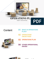 Chapter 8 - Operations Plan