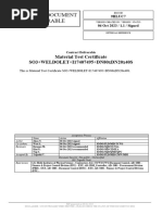 Material Test Certificate SO3+WELDOLET+I 9HLUC7 v1 1